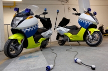Motos eléctricas de Policía Municipal