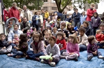 SETEM navarra. Taller infantil en el Día Internacional del Comercio justo
