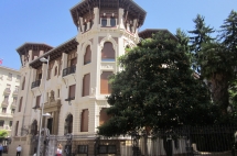 Casa Goicoechea, en la calle Bergamín.