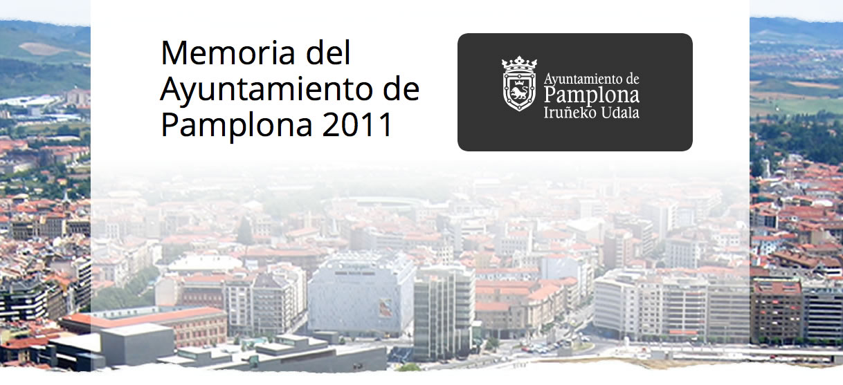 Memoria del Ayuntamiento de Pamplona 2011