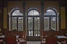 Interior del Casino Iruña, para el mes de diciembre