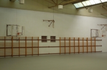 Obras de remodelación del polideportivo Ermitagaña