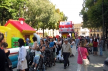 El paseo de Sarasate concentra las actividades de la Semana Europea de la Movilidad