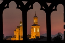 Foto nocturna como reclamo del mes de agosto