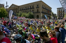 Una etapa de la Vuelta a España vuelve a salir de Pamplona en septiembre