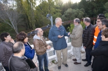 La pasarela de San Jorge es una nueva conexión peatonal y ciclable entre el Barrio de San Jorge y el Parque de la Biurdana