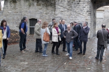 En el entorno del portal de Francia se ha renovado la pavimentación y creado un nuevo paso peatonal