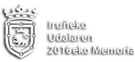 Iruneko Udalaren 2016eko Memoria