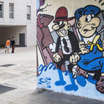Buztintxuriko grafitia, azaroko irudia