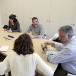 Encuentro con representantes de la plataforma Iruna Ciudad de Acogida Iruna harrera hiria noviembre.jpg