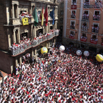 1.5 millones de personas han participado en los actos programados dentro de las fiestas de San Fermin