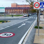 En diciembre se empiezan a implementar las primeras ciclocalles en San Jorge con vías limitadas 30 kilómetros por hora
