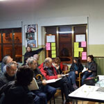 Reunión ciudadana del proceso participativo para el diseño del parque sur del barrio de la Chantrea