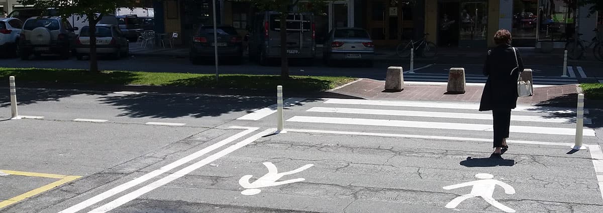 Intervenciones en Pasos de Peatones en Iturrama y Ensanche