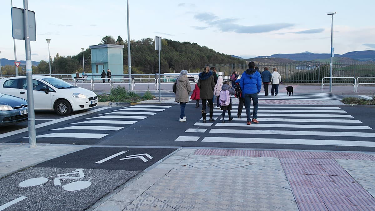 Intervenciones en Pasos de Peatones en Iturrama y Ensanche