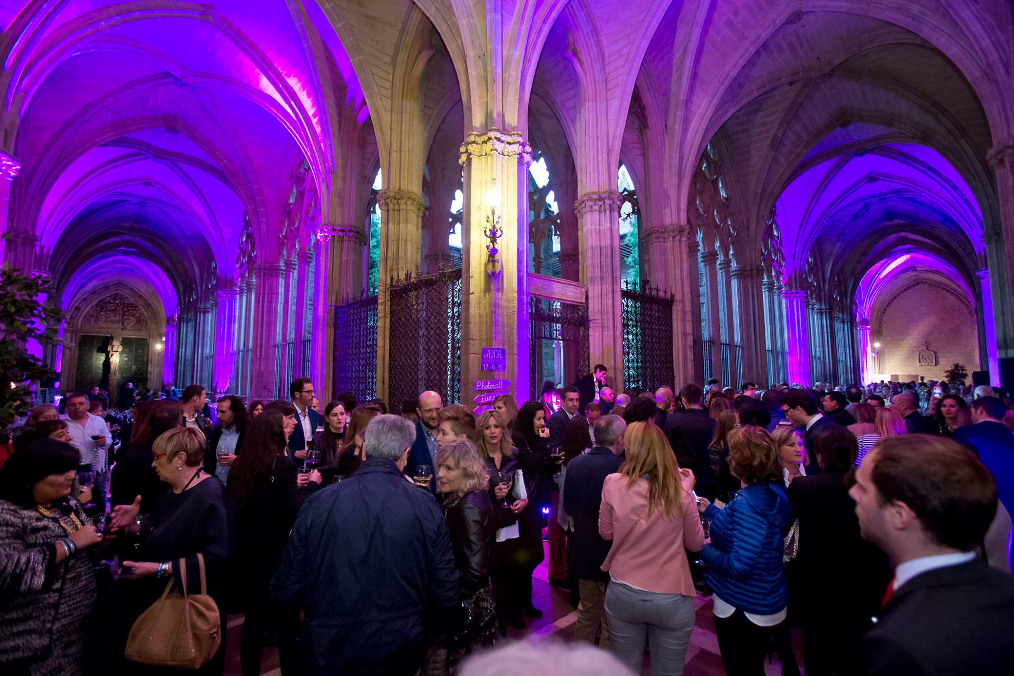 Evento en el claustro de la Catedral