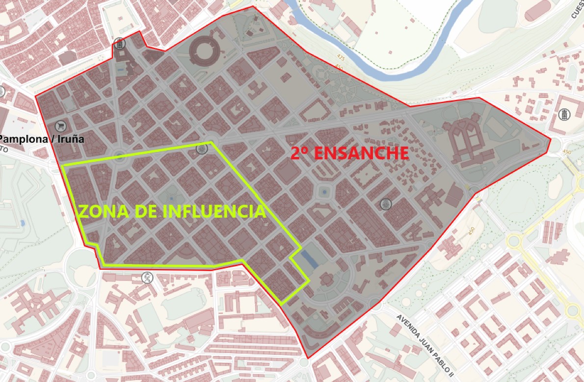 2º Ensanche y zona de influencia