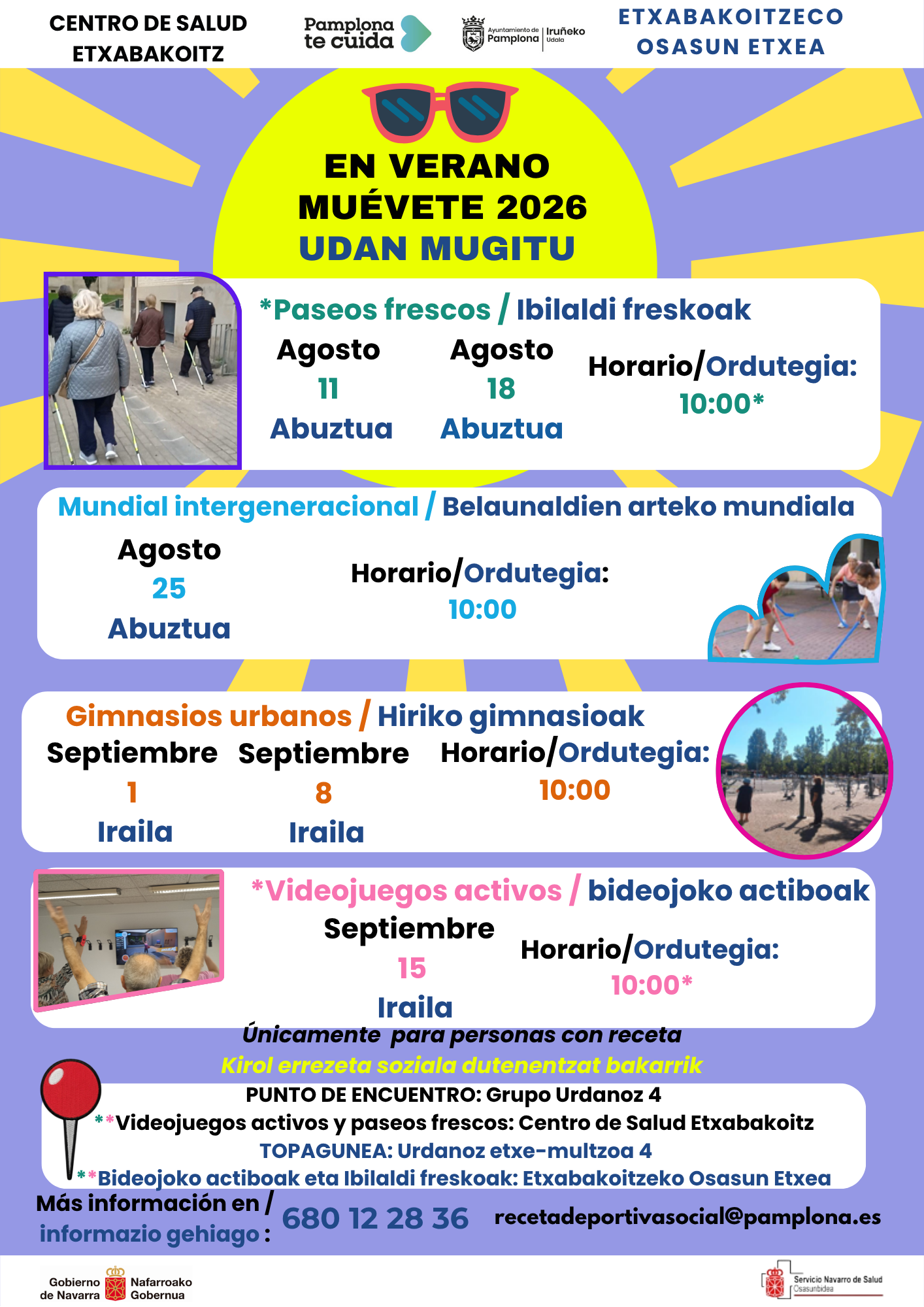Etxabakoitz verano 2026