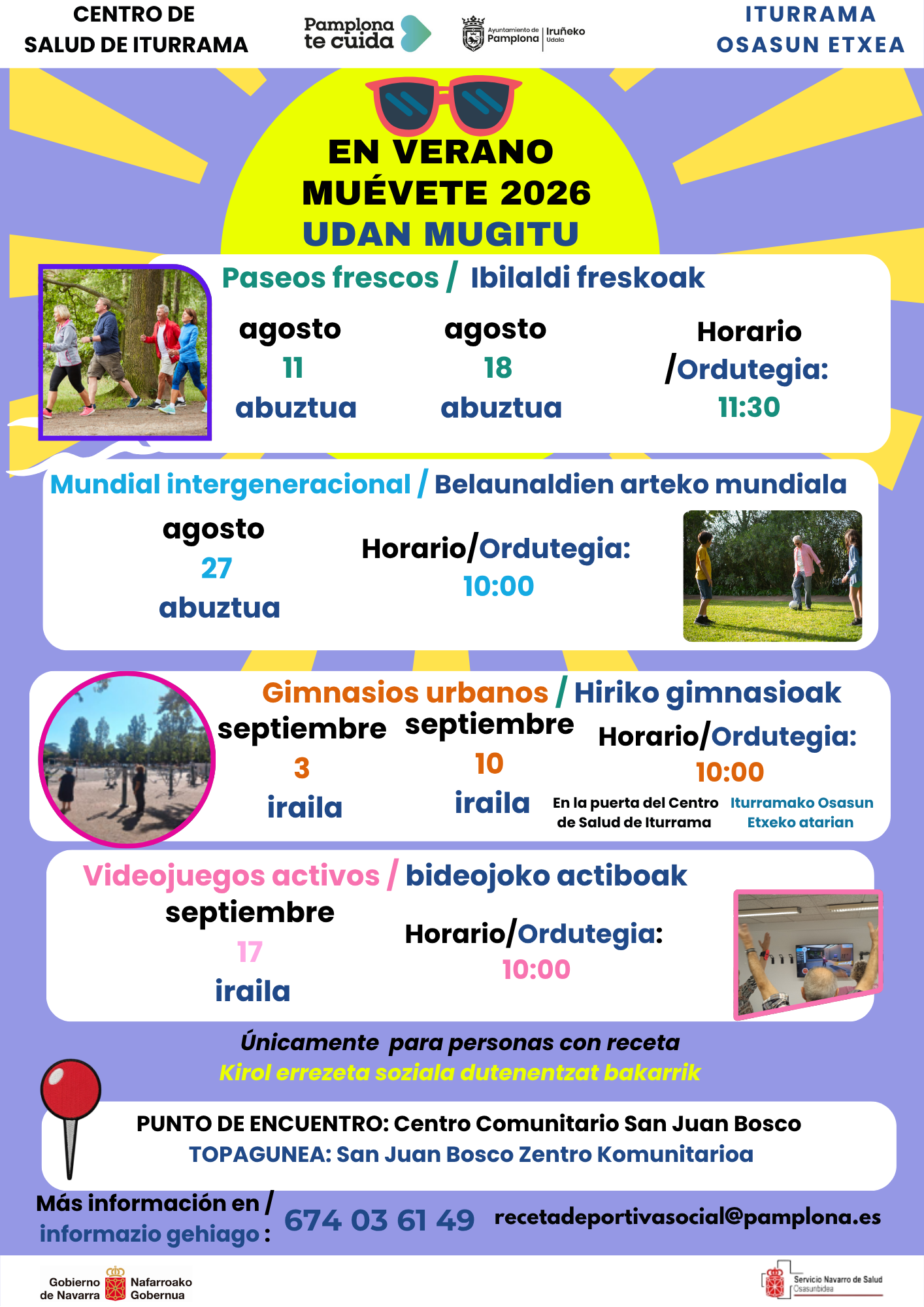 Iturrama verano 2026