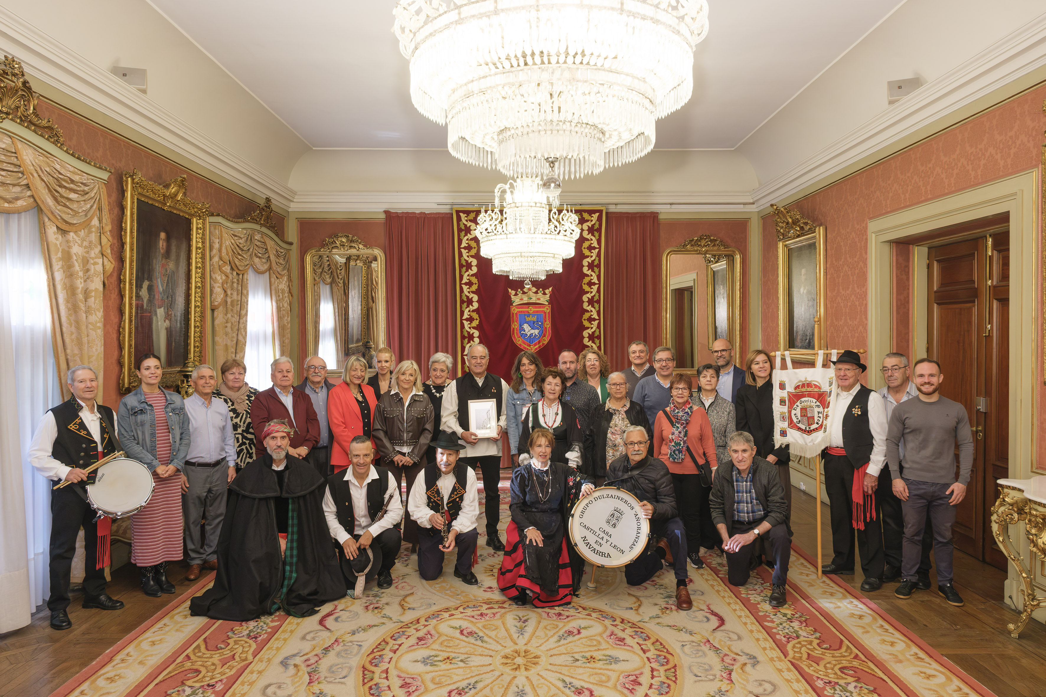 Casa consistorial hosts regional houses during cultural week in Navarra
