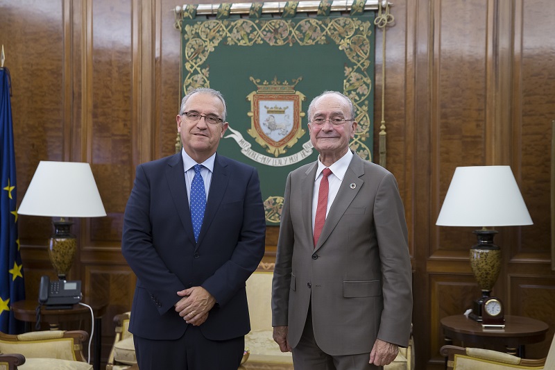 Visita alcalde Málaga