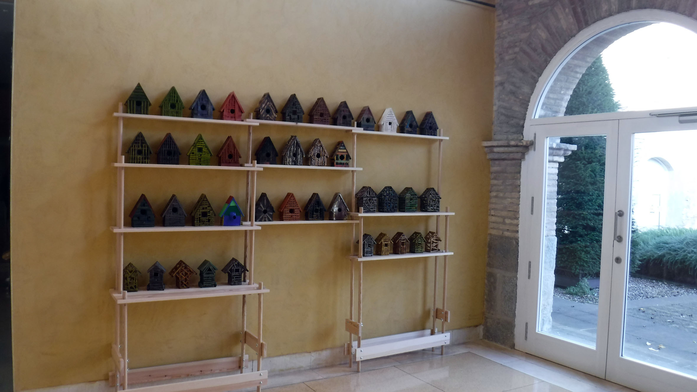 exposicion nidos y pajaros