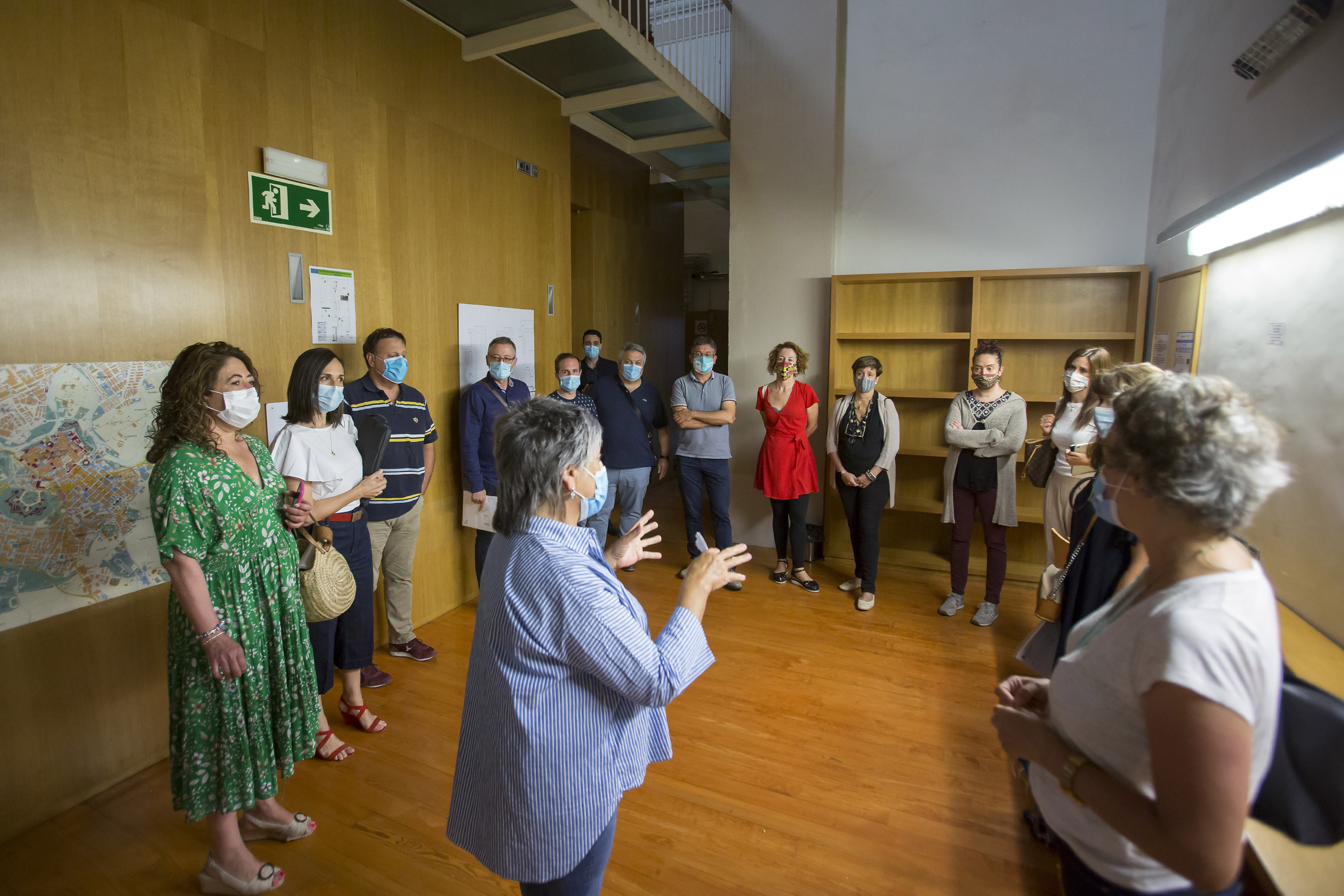 visita albergue jesus maría