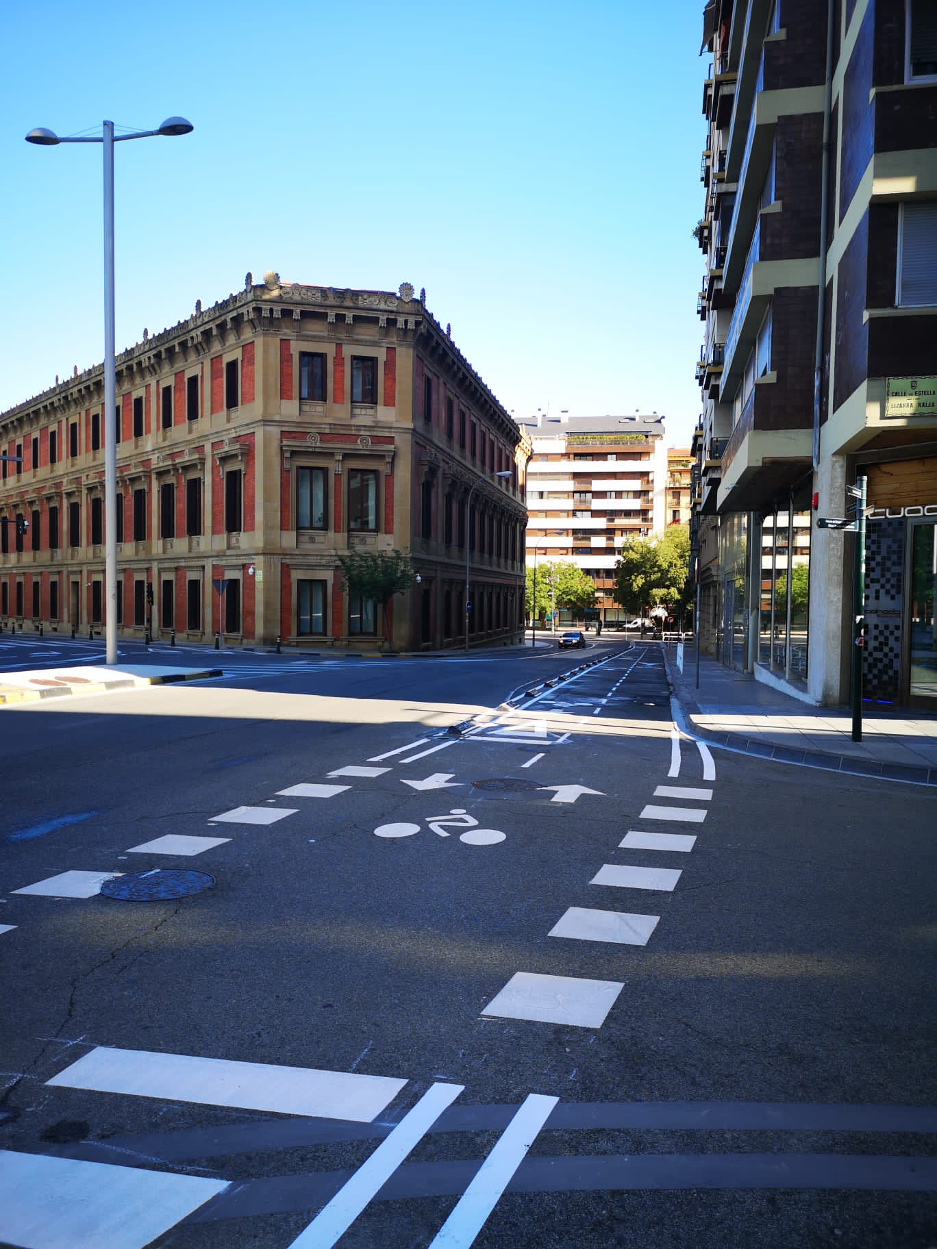 carril bici yanguas y miranda