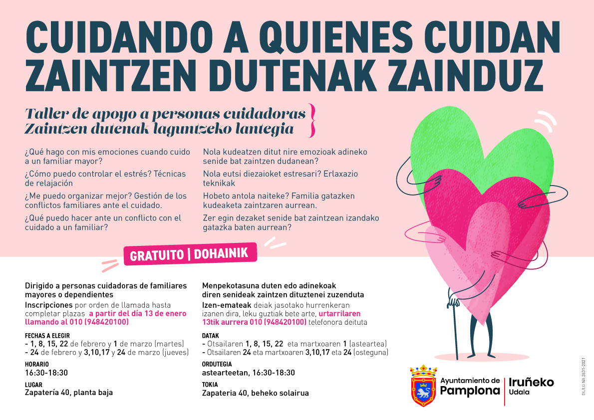 Cartel Taller Cuidados
