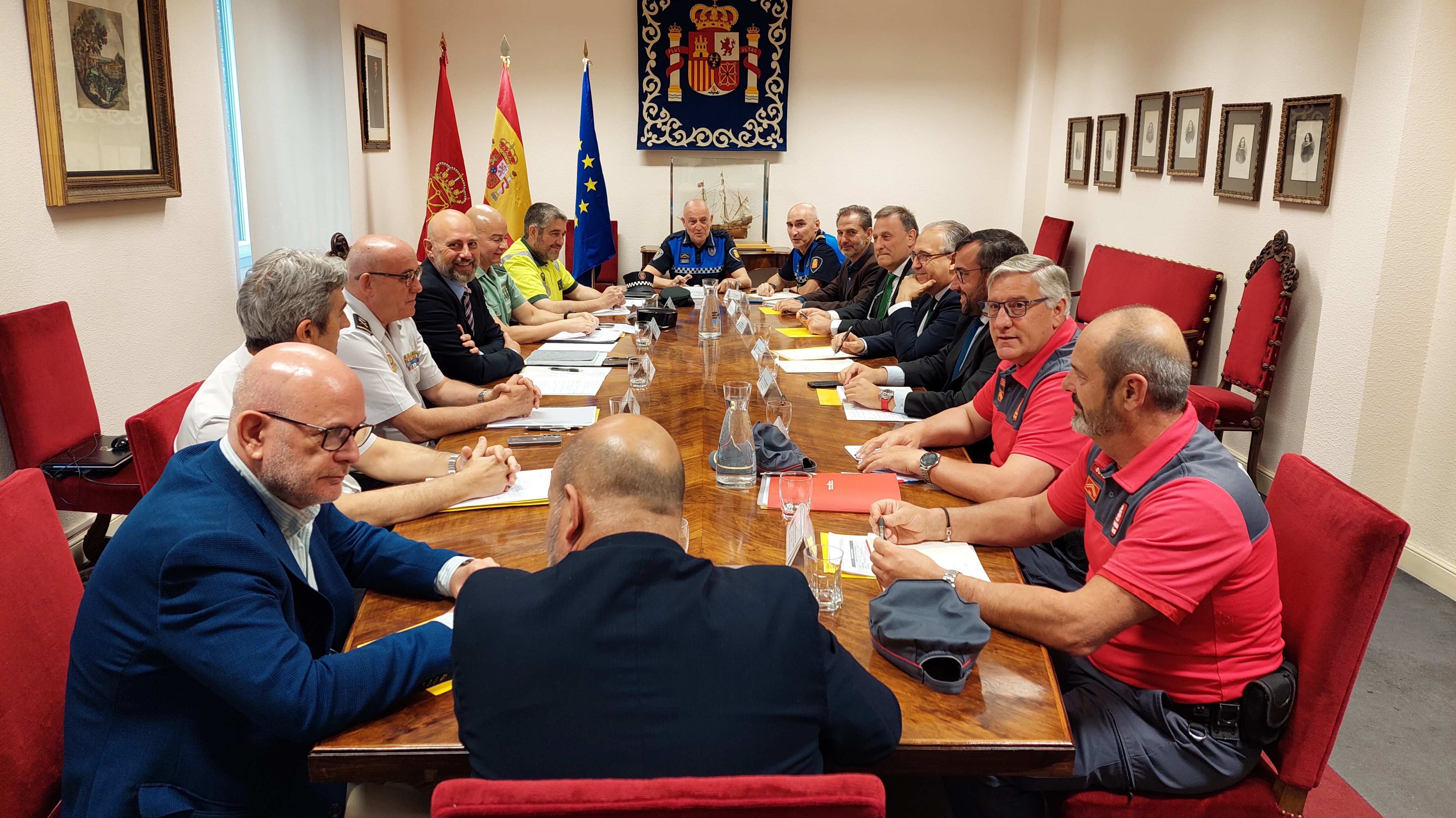 reunion junta de seguridad