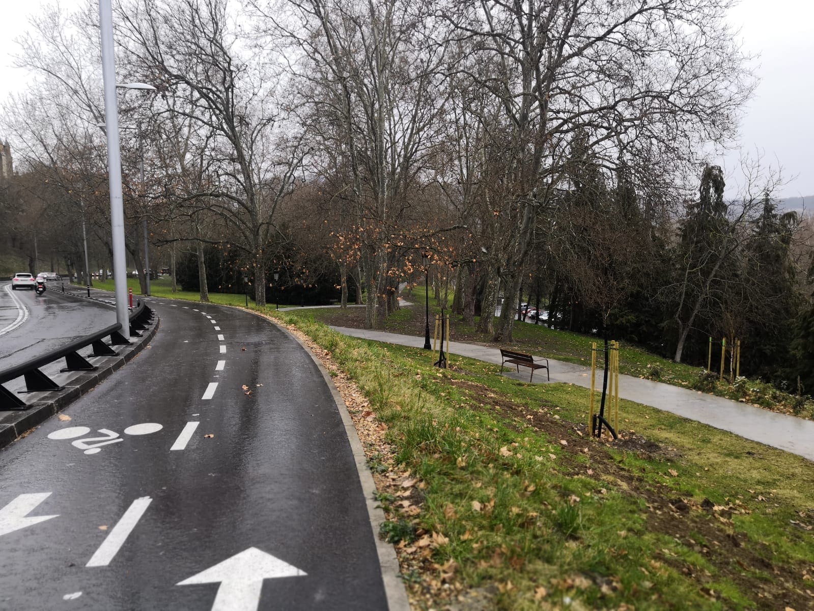 Foto carril bici