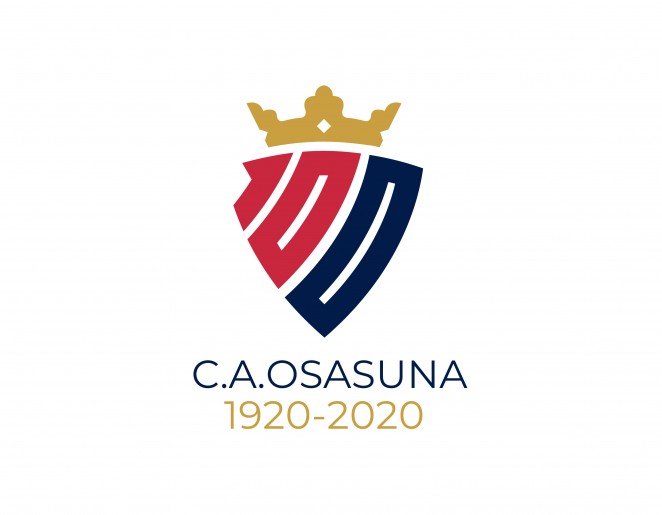 logo del centenario de osasuna