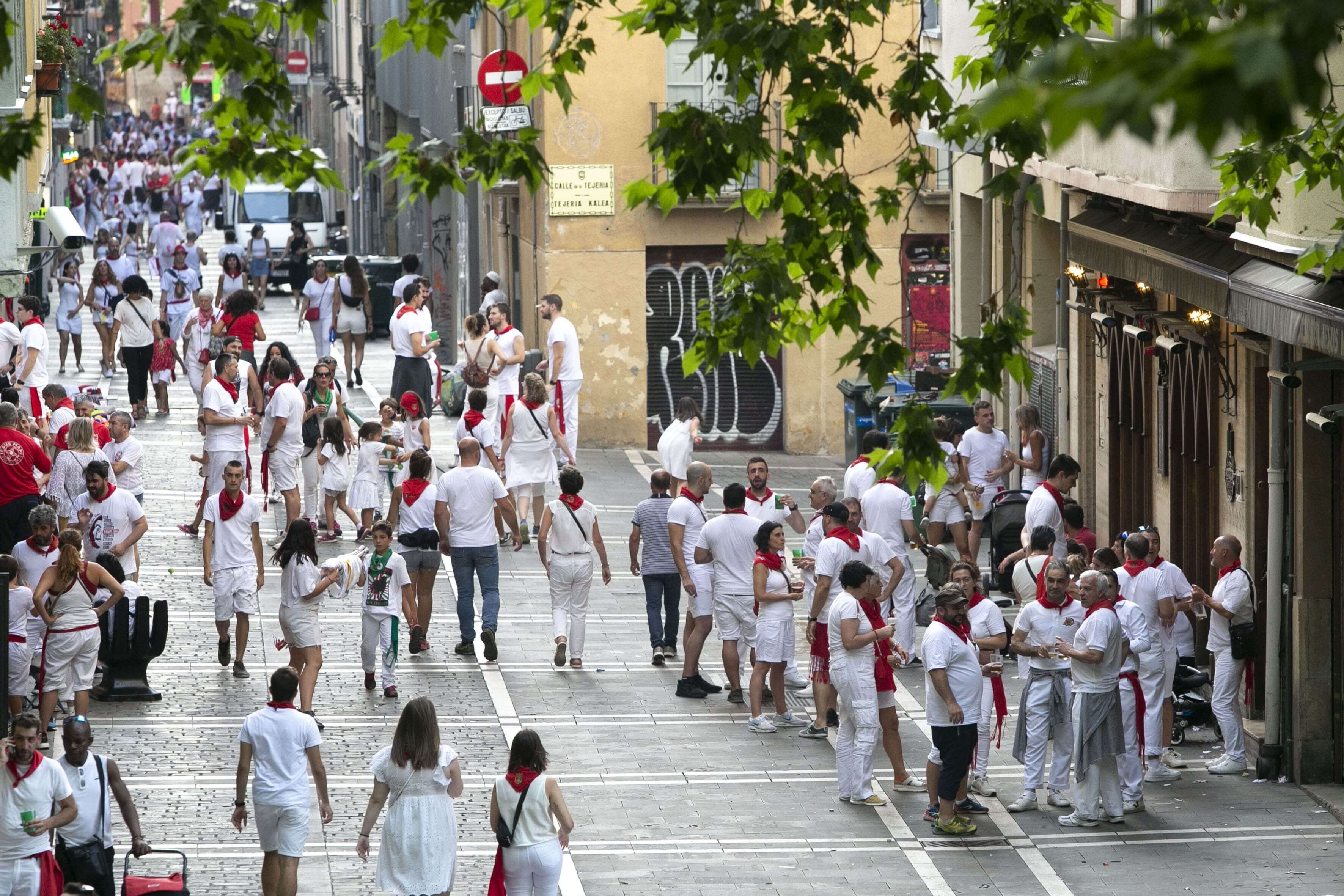 ambiente san fermines