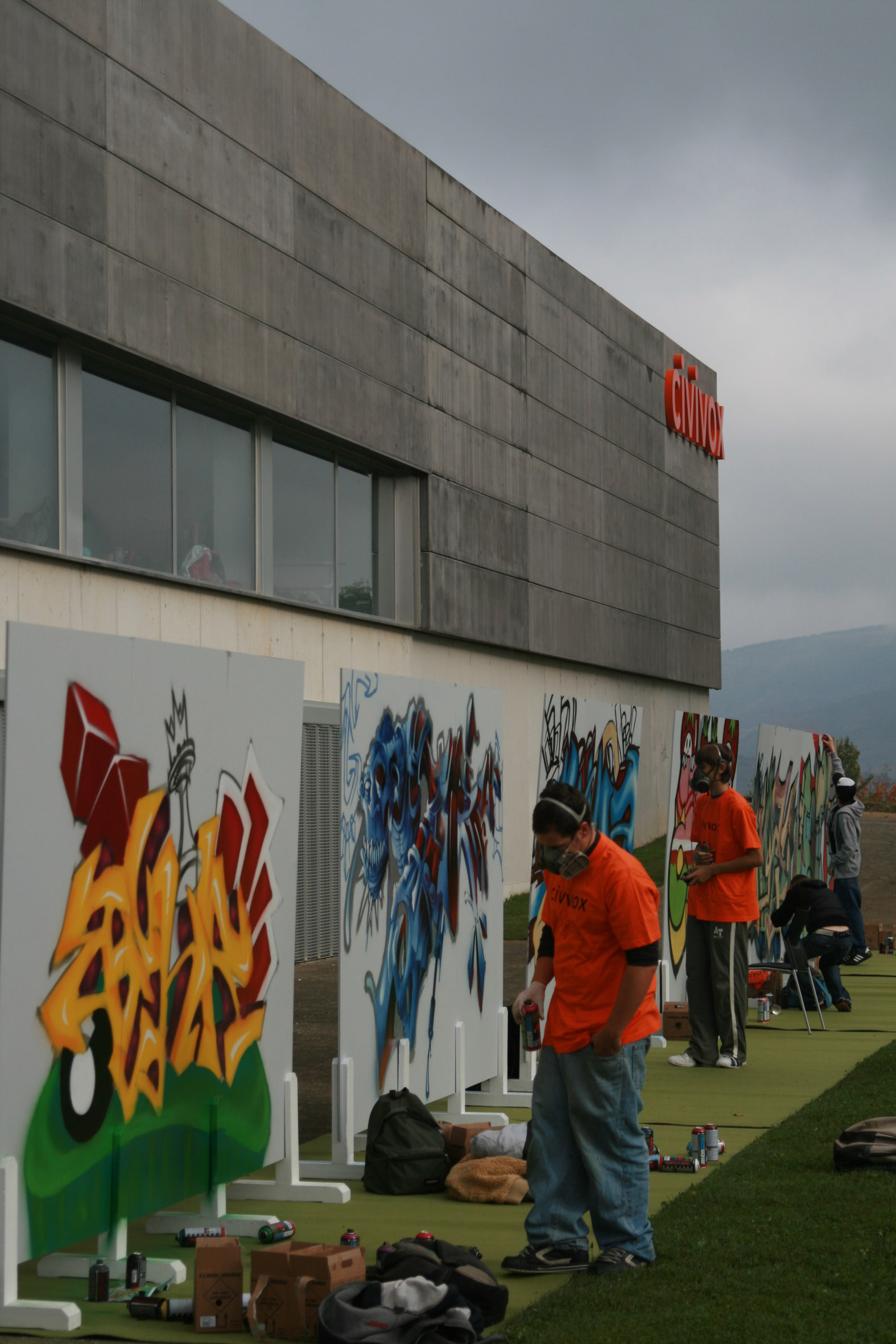 artistas urbanos