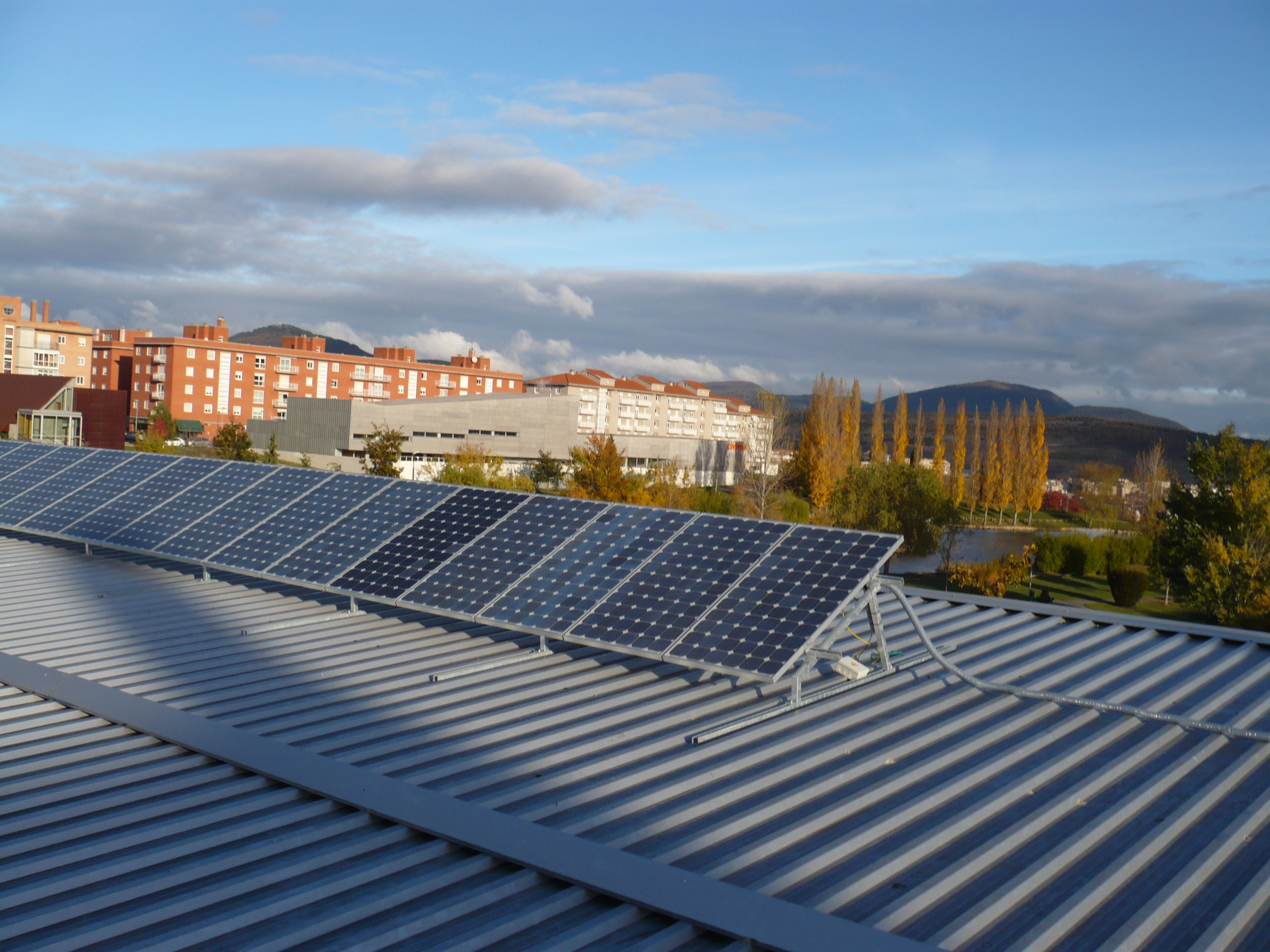 placas solares colegio