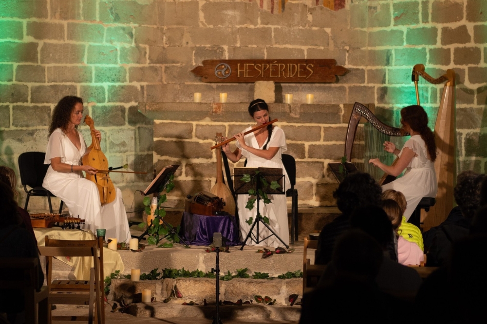 Grupo Hespérides en un concierto
