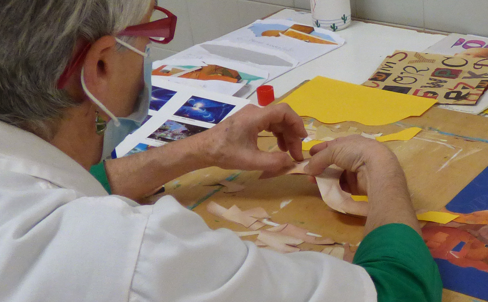 Cuadro de la Escuela de Arte