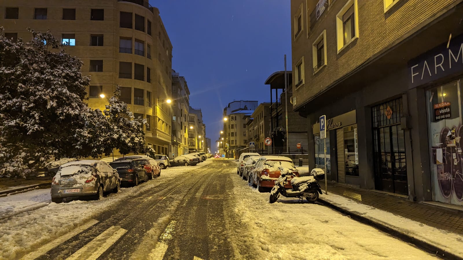 nieve calle navarro villoslada