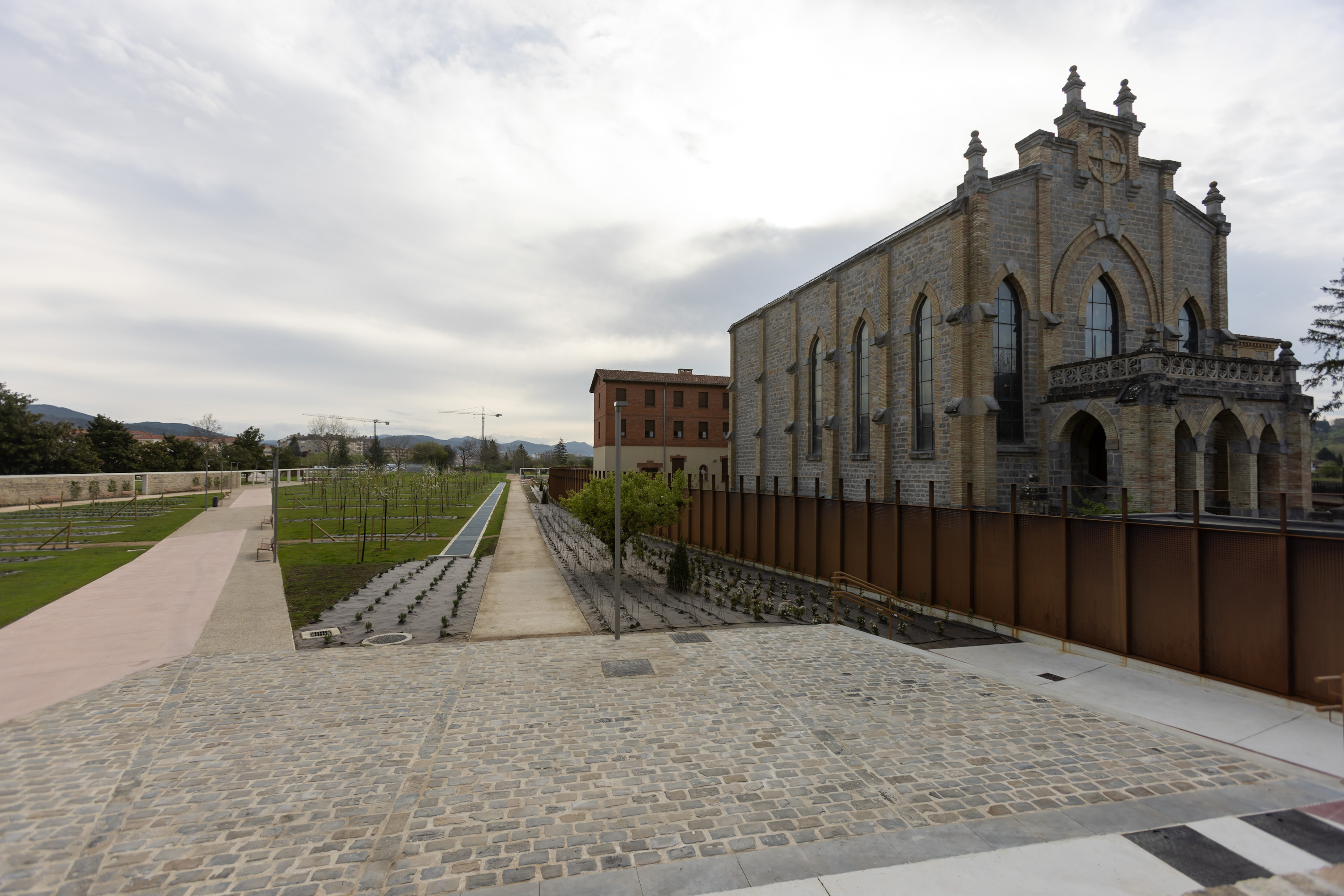 primera fase obras parque camino santiago