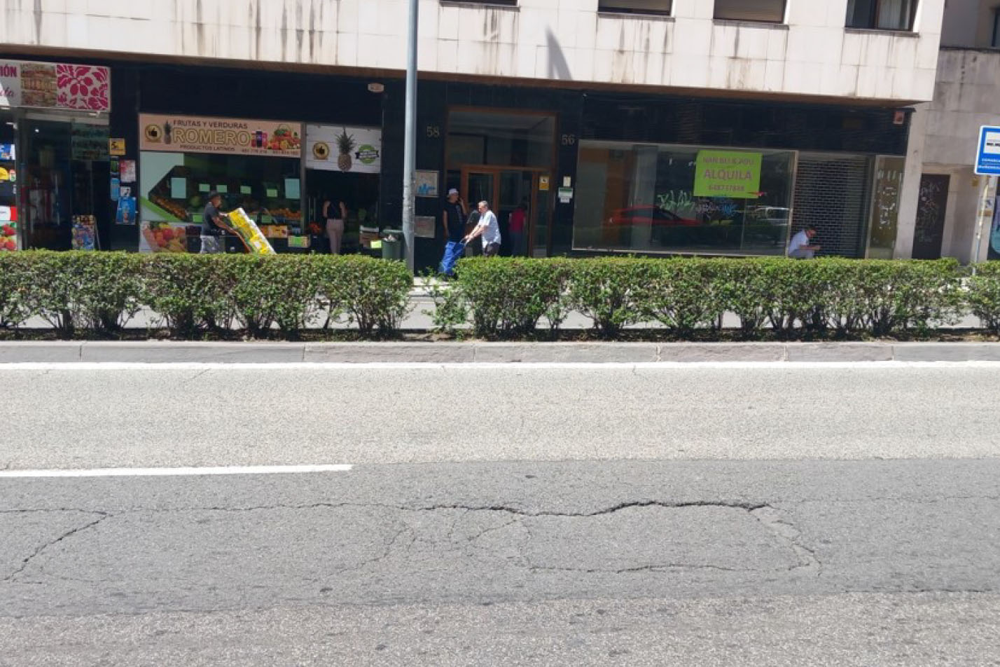 asfaltado Avenida de Zaragoza