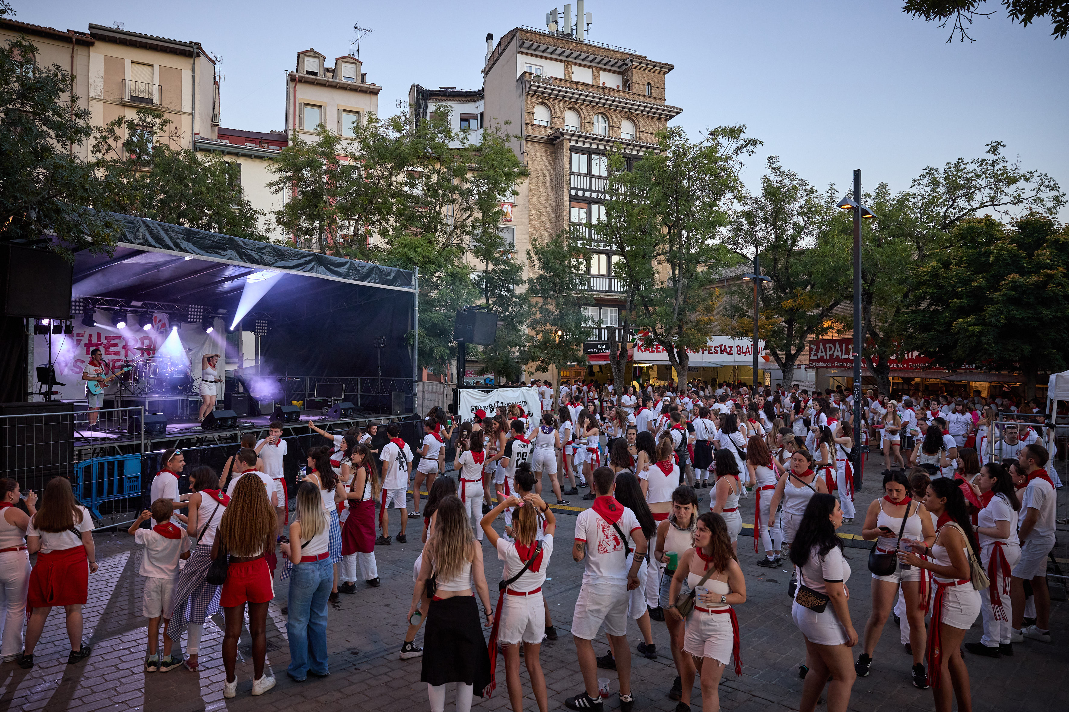 espacio festivo San Fermín