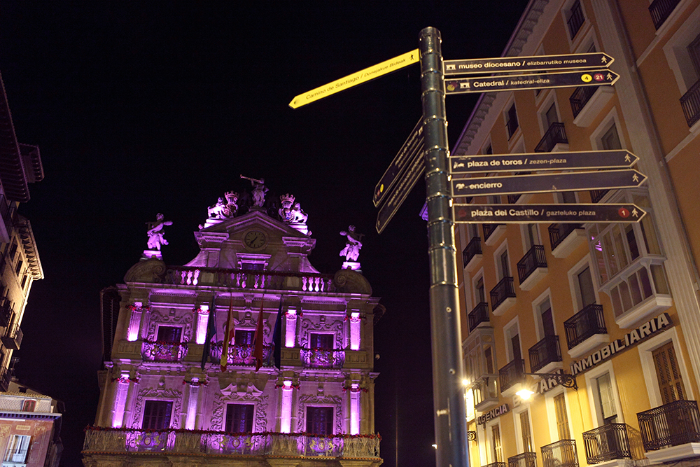 iluminación rosa