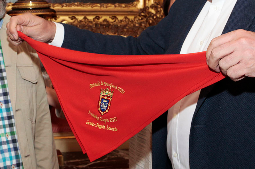 pañuelo de pamplona iruñeko zapia