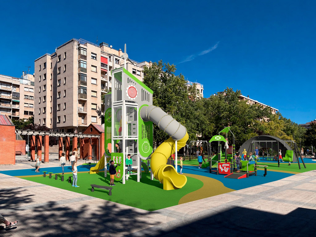 plaza de Félix Huarte