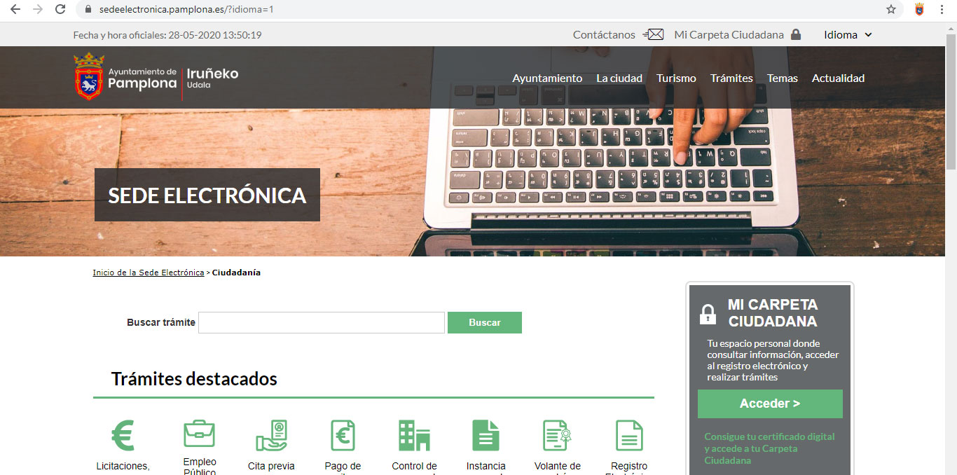 Sede electrónica 