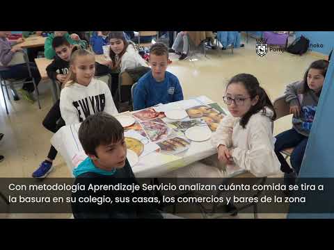 Proyecto de aprendizaje servicio del Colegio Larraona contra el desperdicio alimenticio