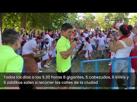 Descansos de la comparsa
