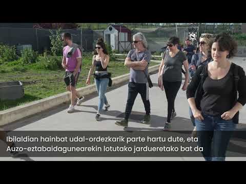 Buztintxuri auzoko foroa. Auzora bisita