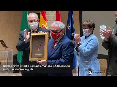 Urrezko Dominaren ematea Osasunari