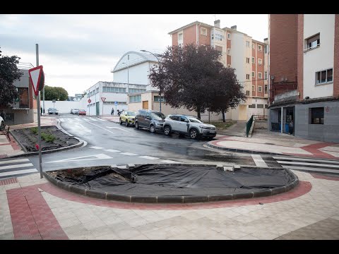 Santa María la Real estrena nuevos espacios verdes y de estancia